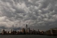 Sunset in New York City. (Image via Getty)
